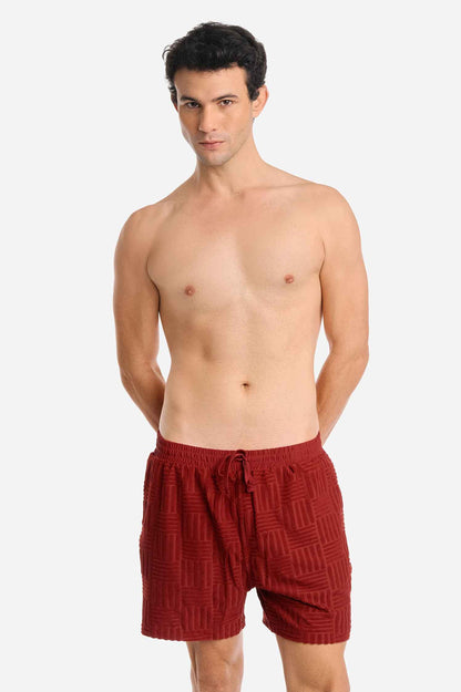 Men's Swim Shorts / Cherry Wine FINAL SALE