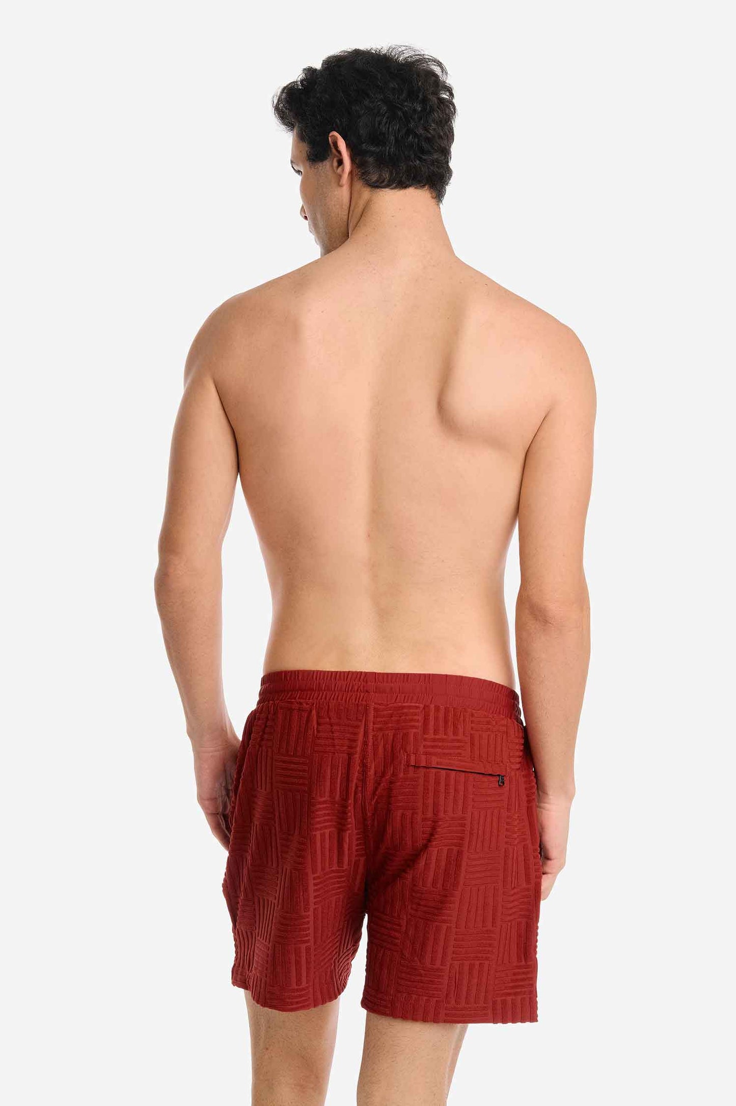 Men's Swim Shorts / Cherry Wine FINAL SALE