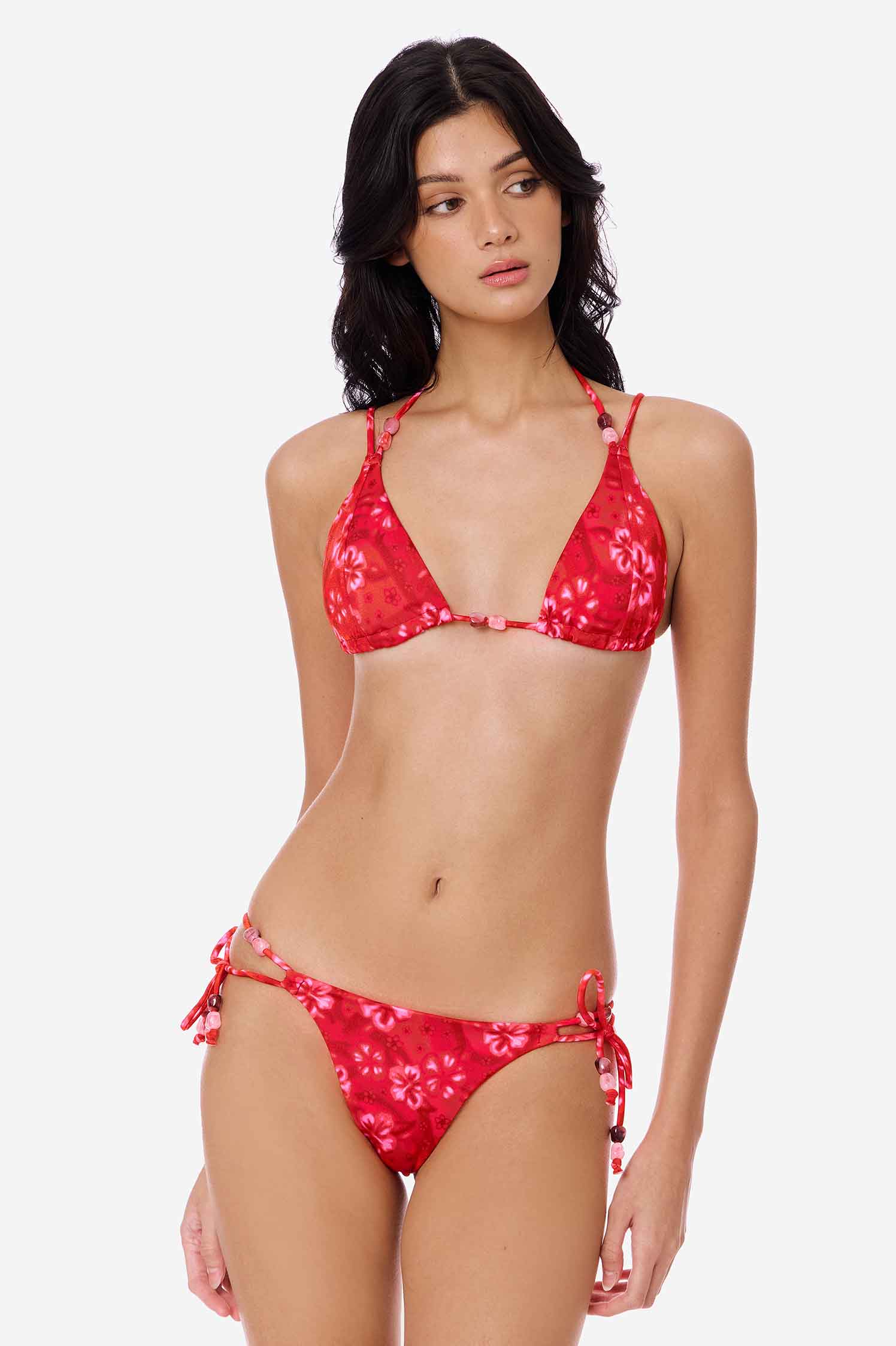 Vera Double Strap Triangle Top / Lush Life