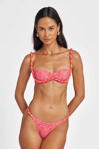 Katya Rope Underwire Top / Spice Isle