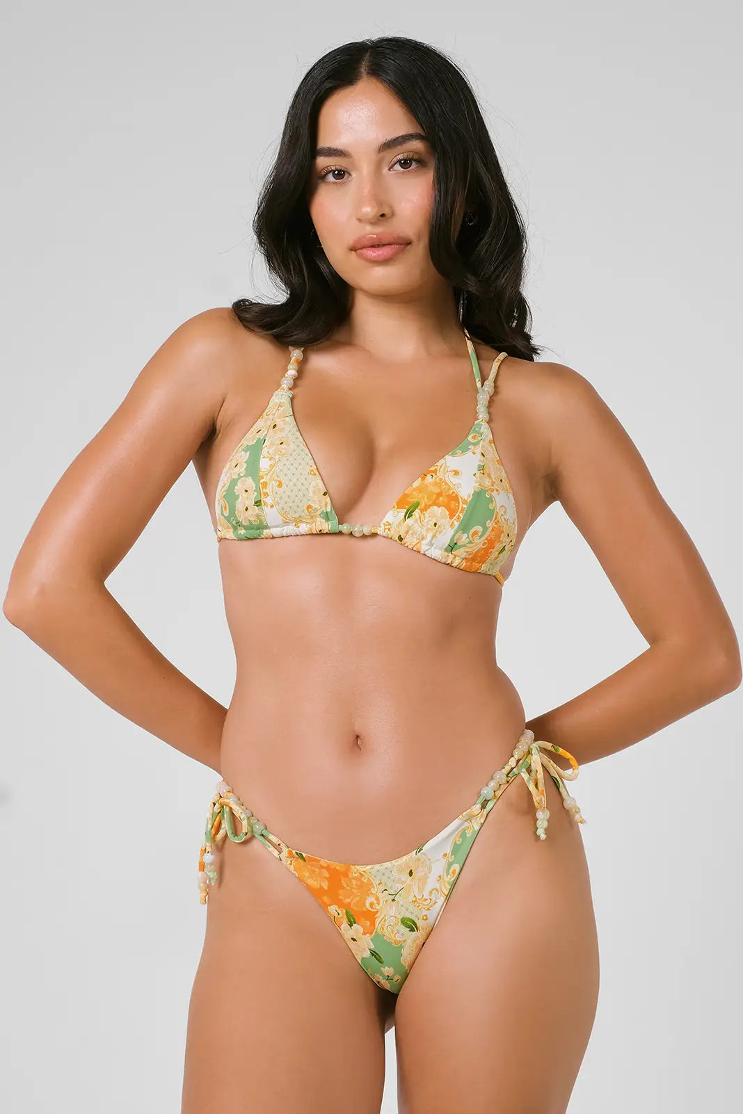 Vera Double Strap Triangle Top / Tres Sirenas