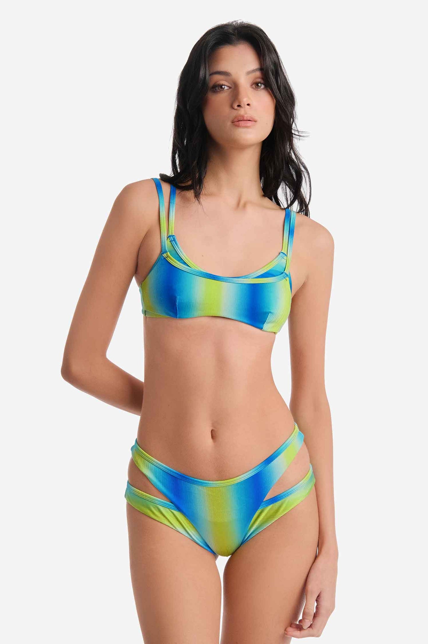 Mireya Double-Layer Medium Bottoms / Wavelength