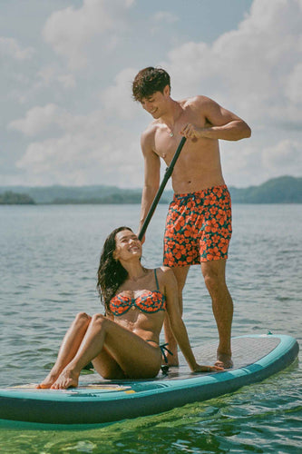 Men's Swim Shorts / Paradise Blooms
