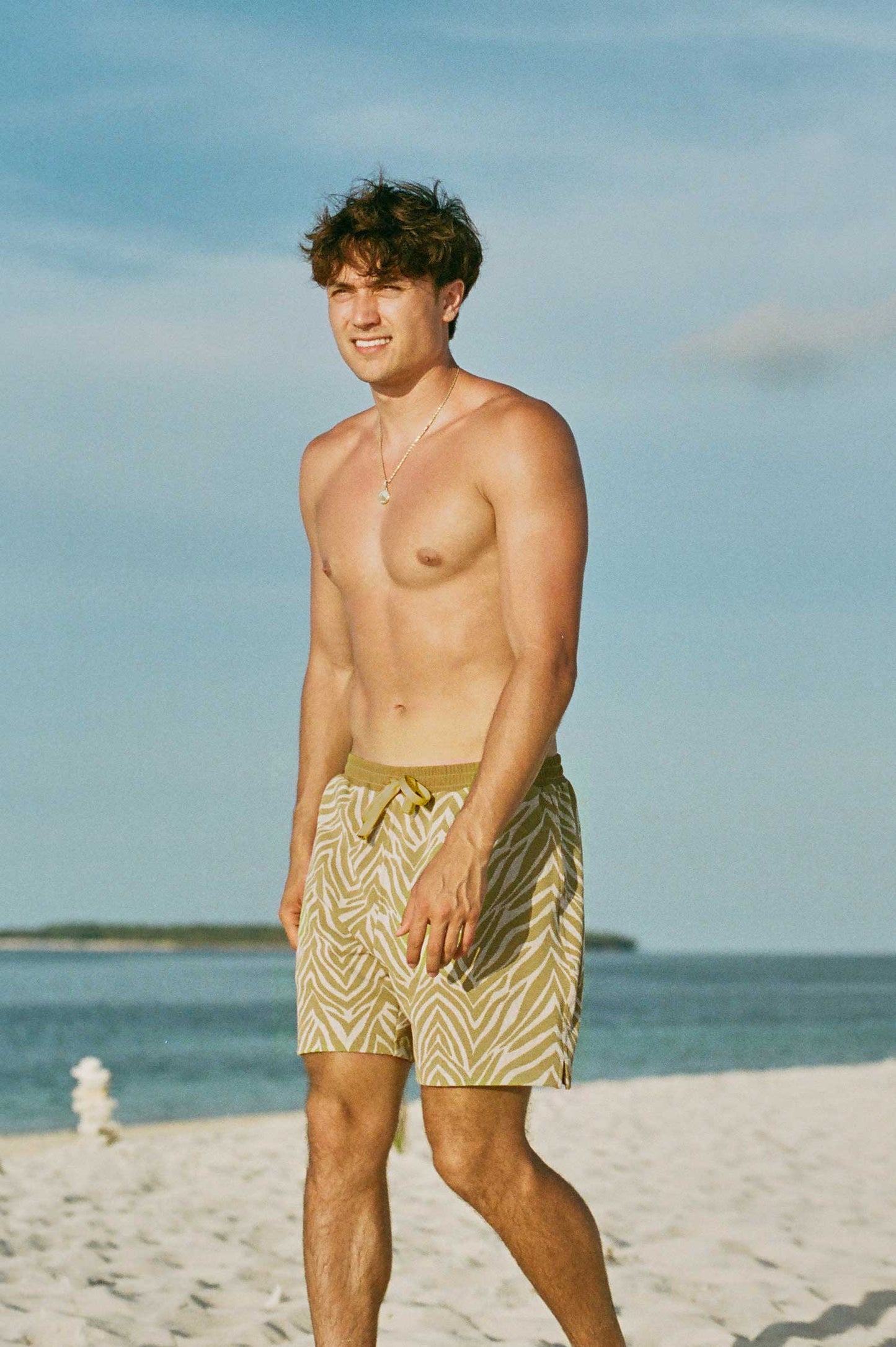 Men's Swim Shorts / Moss Green