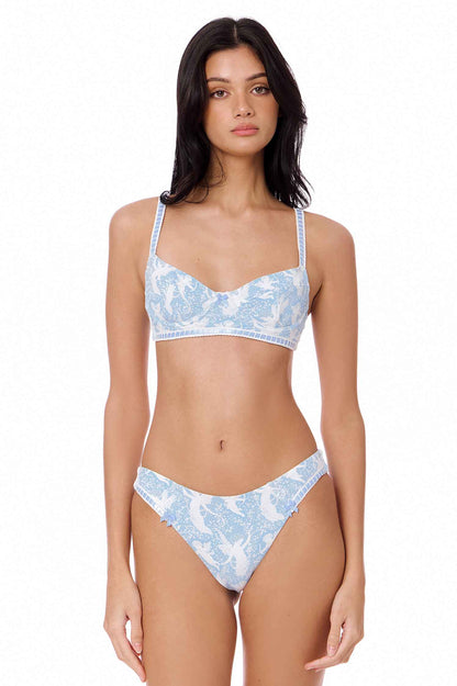 Darcy Dainty Underwire Top / Aegean Angels