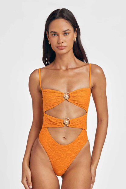 Kaia Cut-Out One Piece / Mango