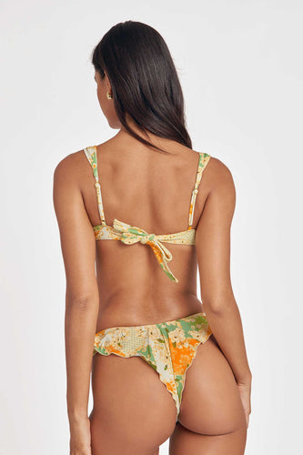 Elsie Ruffled Cheeky Bottoms / Tres Sirenas