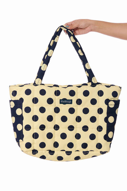 Quilted Tote Bag / Costa Limone
