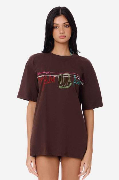 Oversized Graphic Tee / Day Off