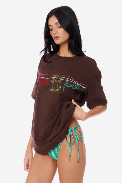 Oversized Graphic Tee / Day Off