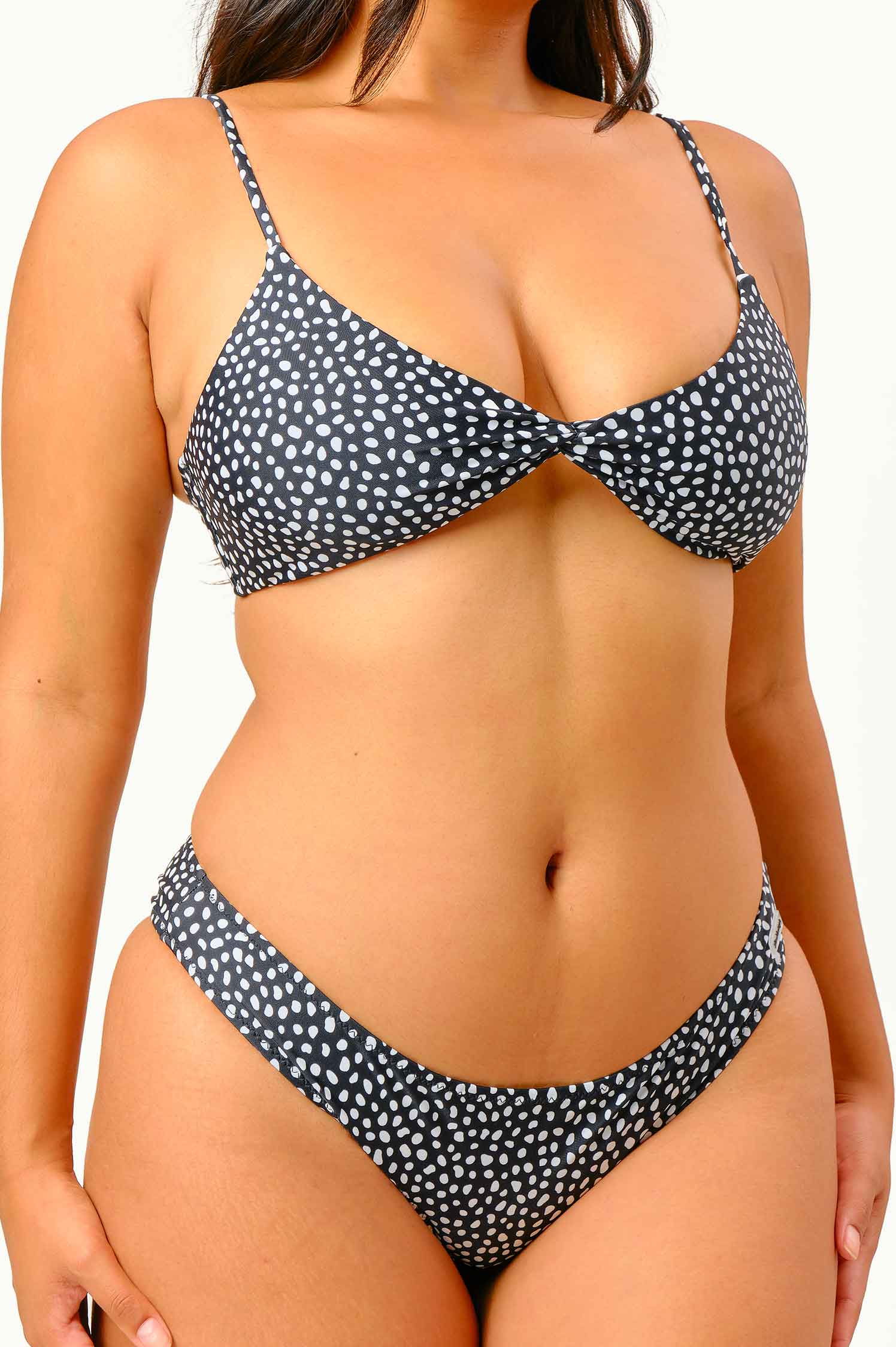 Moderate Bottoms / Black Flint FINAL SALE - Bikinis & Beachwear | Blackbough Swim