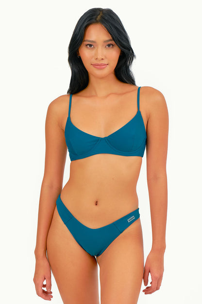 Willow Top / Blue Soda - Bikinis & Beachwear | Blackbough Swim