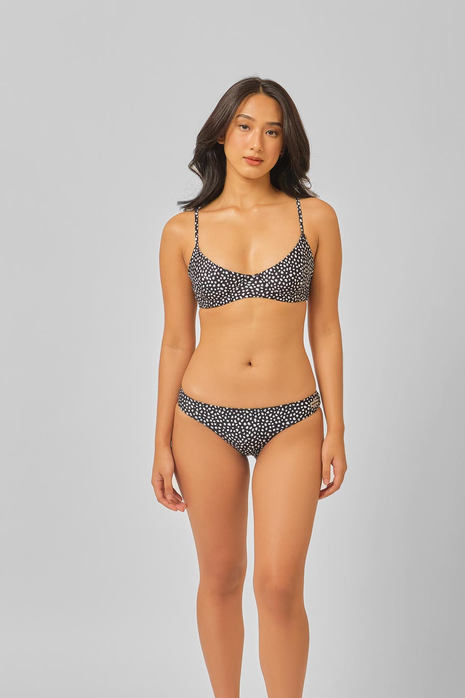 Moderate Bottoms / Black Flint FINAL SALE - Bikinis & Beachwear | Blackbough Swim