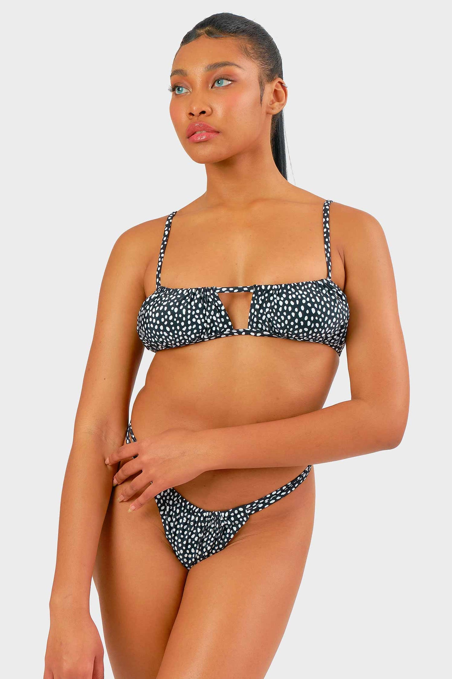 Paige Top / Black Flint FINAL SALE - Bikinis & Beachwear | Blackbough Swim