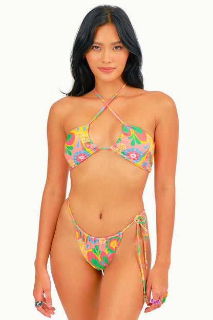 Penny Halter Top / Groovy Garden FINAL SALE