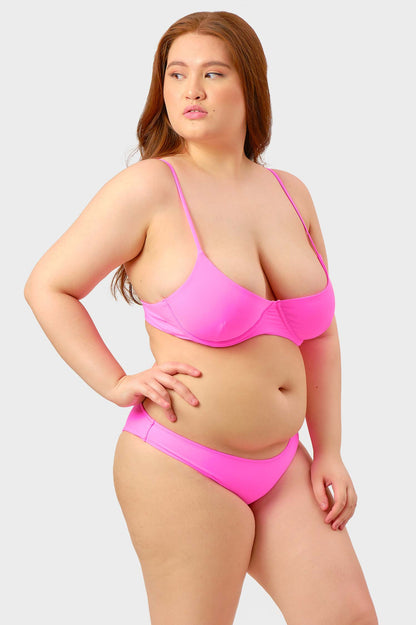 Willow Top / Hot Pink - Bikinis & Beachwear | Blackbough Swim