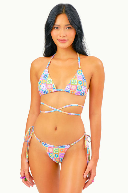Chloe Side Tie Cheeky Bottoms / Indie Kid FINAL SALE