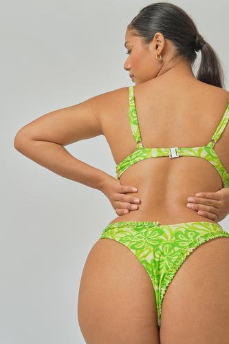 Amelia Frilled Cheeky Bottoms / Mojito FINAL SALE
