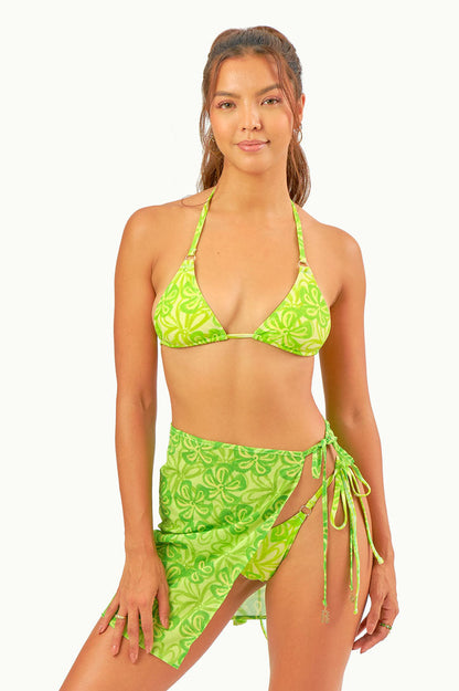 Lily Wrap Skirt / Mojito FINAL SALE