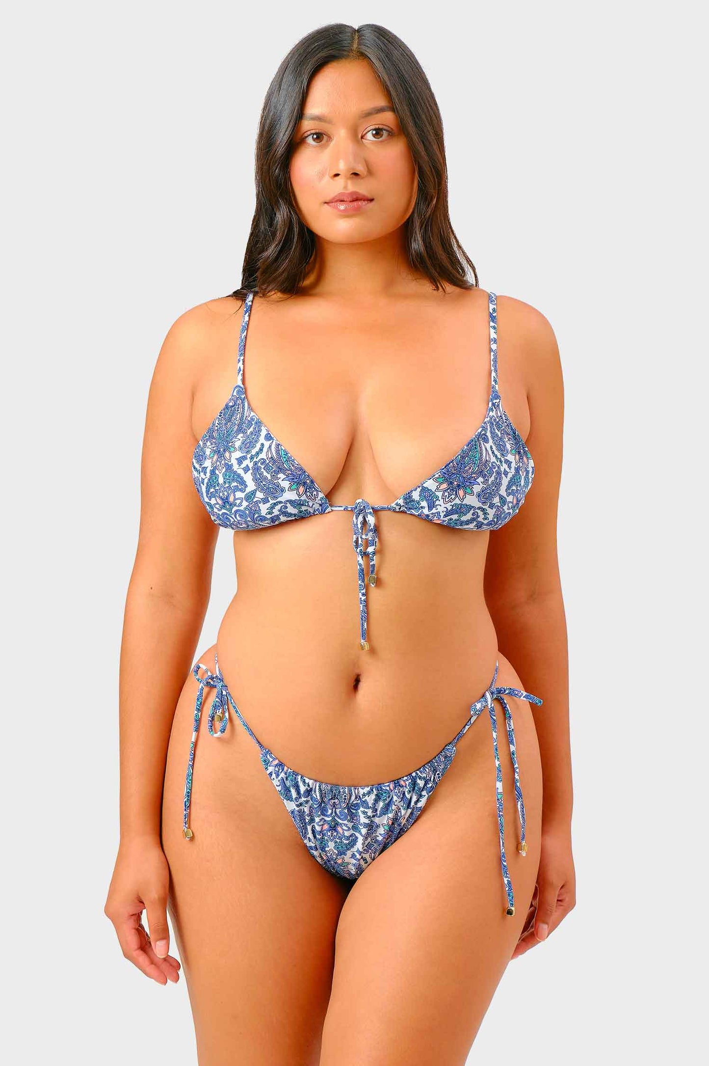 Liv Top / Paisley Haze - Bikinis & Beachwear | Blackbough Swim