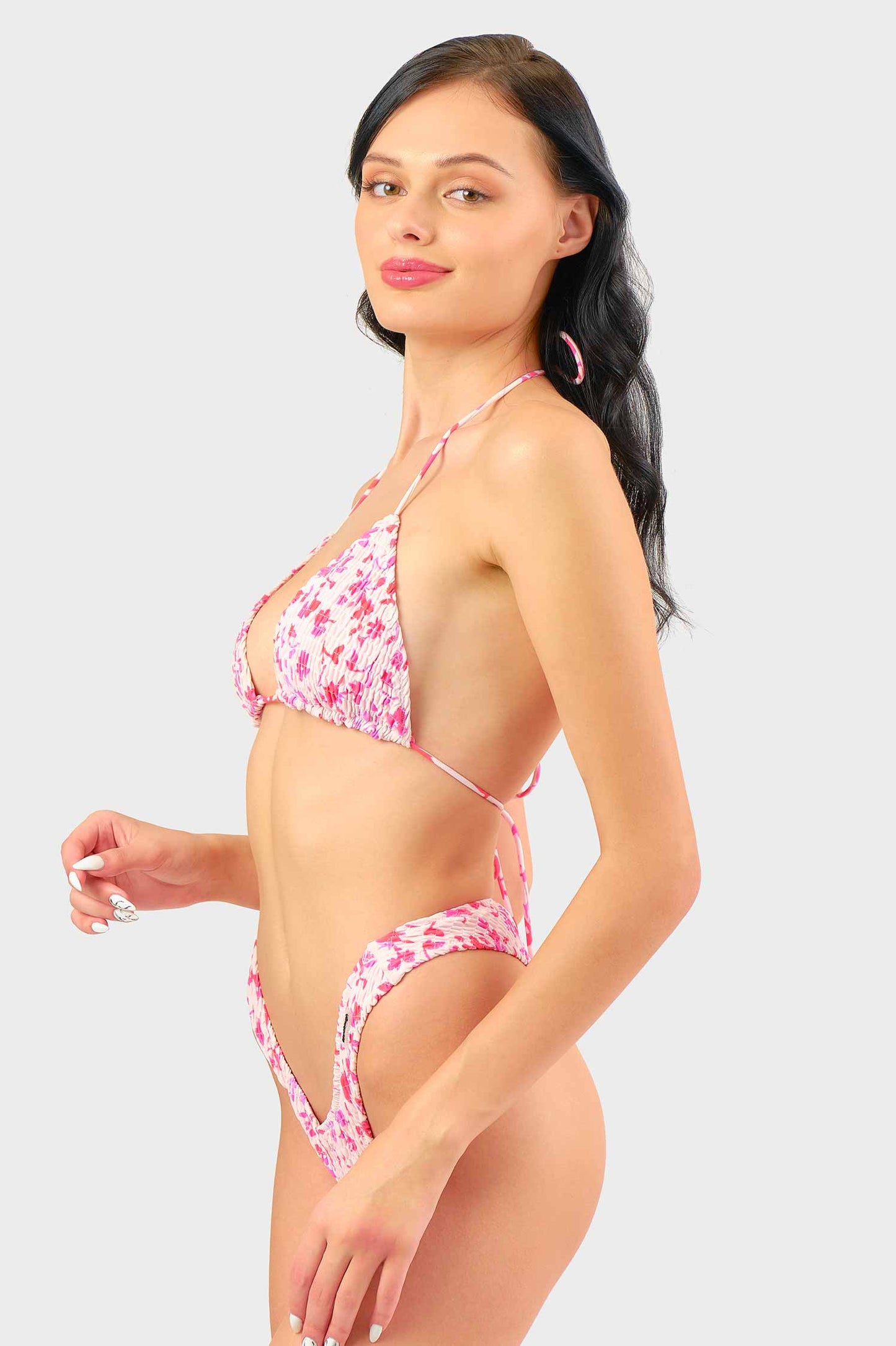 Martini High Rise Cheeky Bottoms / Pink Romance FINAL SALE