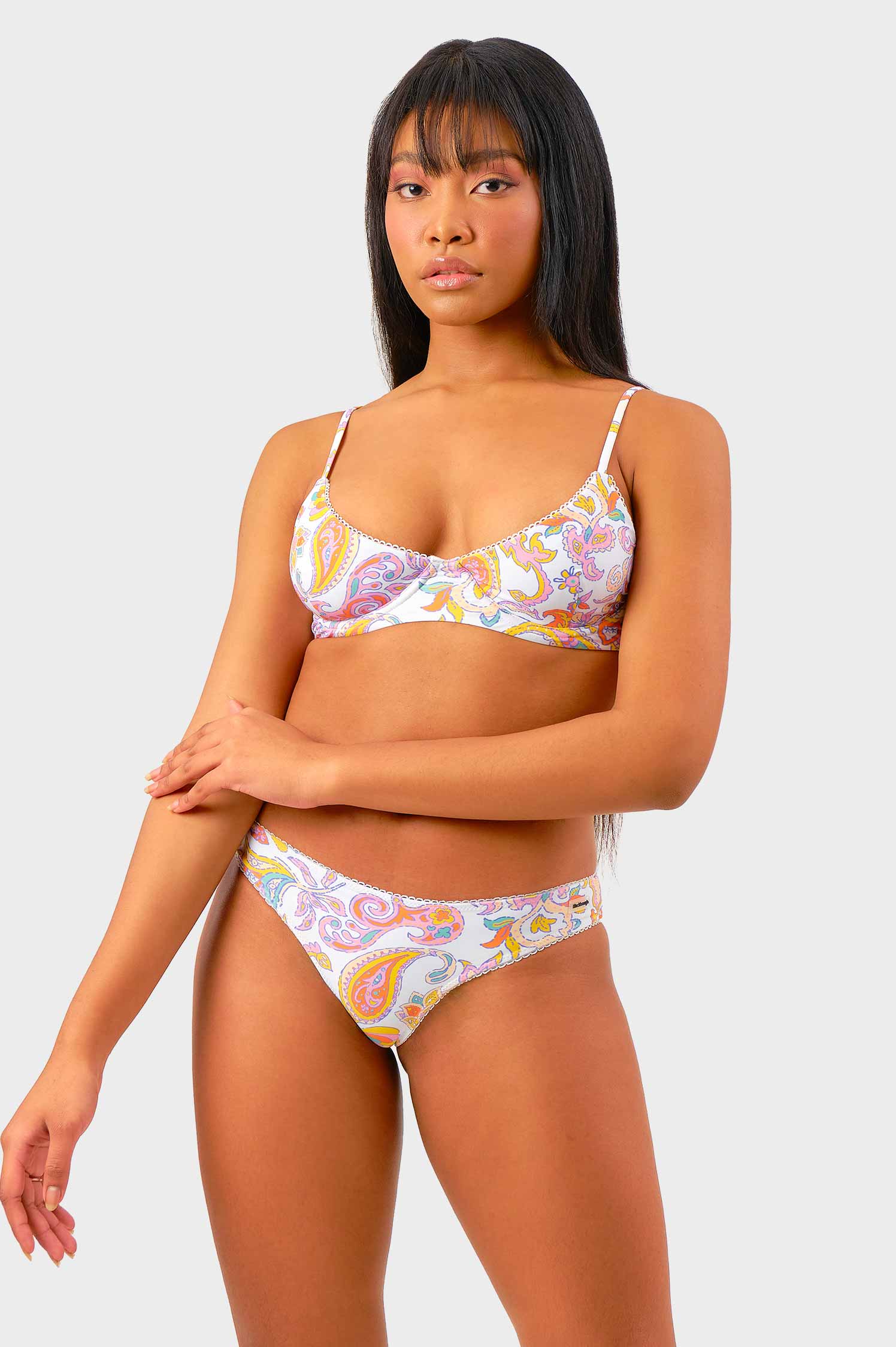 Willow Underwire Top / Rio Paisleys FINAL SALE