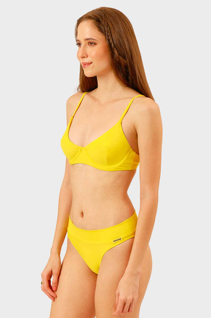 Willow Underwire Top / Sunshine Yellow FINAL SALE