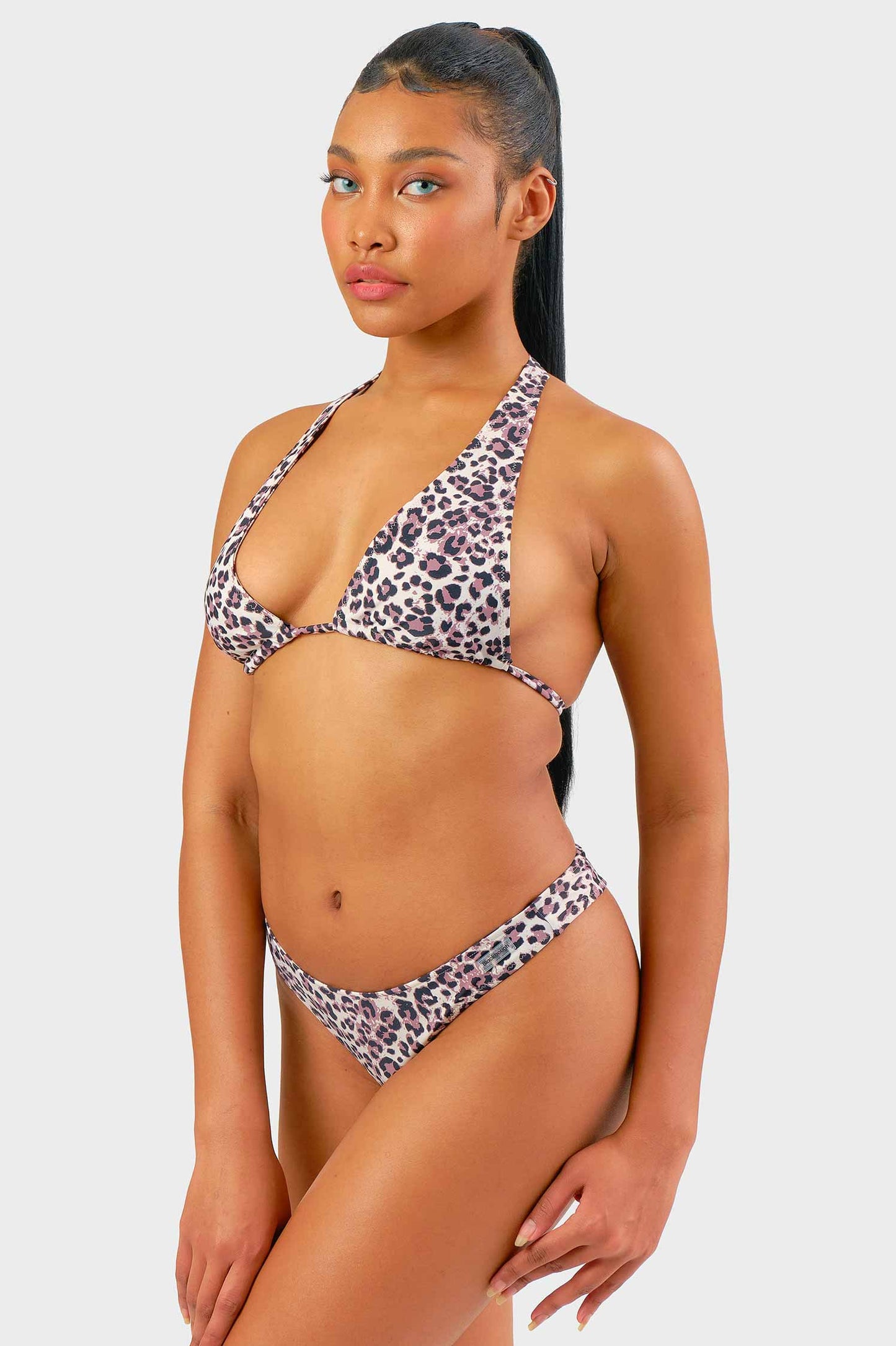 Billie Top / Snow Leopard FINAL SALE - Bikinis & Beachwear | Blackbough Swim