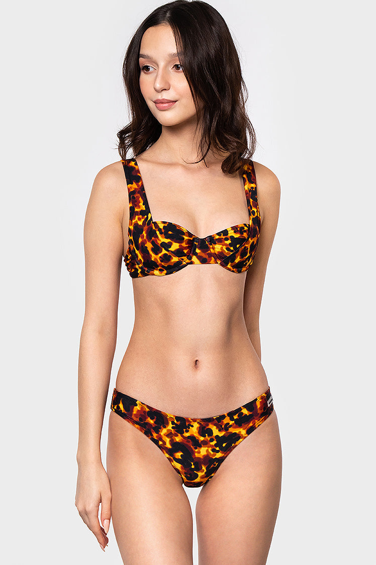 Moderate Bottoms / Burnt Honey - Bikinis & Beachwear | Blackbough Swim