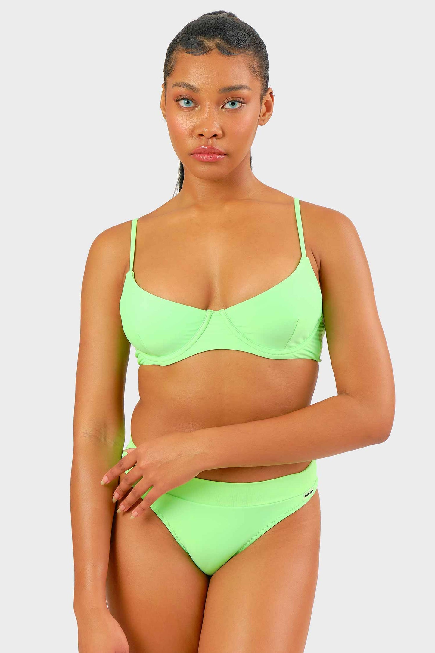 Willow Top / Baby Green FINAL SALE - Bikinis & Beachwear | Blackbough Swim