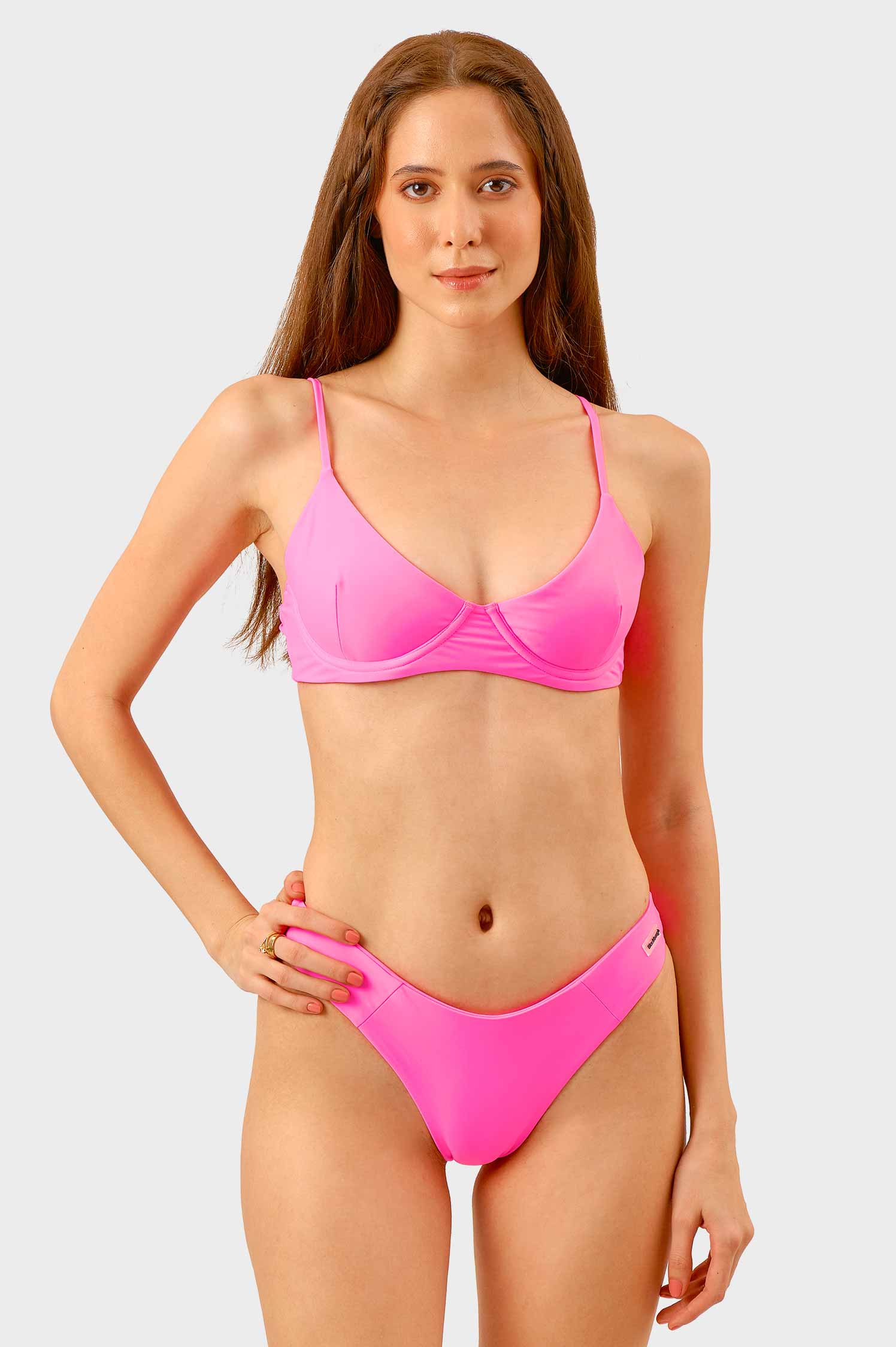 Willow Top / Hot Pink - Bikinis & Beachwear | Blackbough Swim